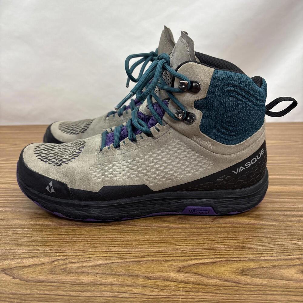 Vasque Women's 7415 Breeze LT NTX WP Lightweight Hiking Boots Grey Size 7.5 US - Picture 3 of 12
